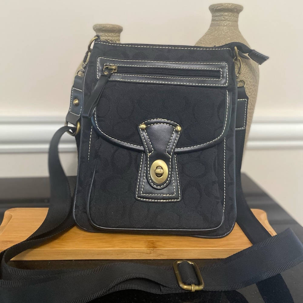 Black fashion Crossbody bag